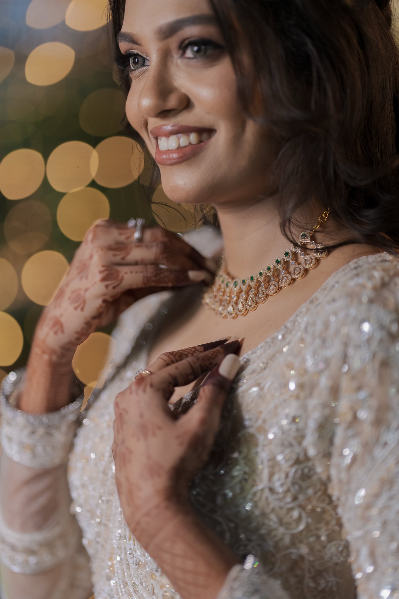 Ring exchange in golden light